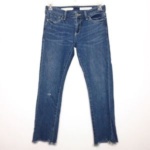 Anthropologie Pilcro Slim Boyfriend Jeans 25 Blue